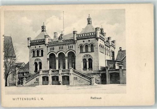 19243 O2823 Wittenburg , Meckl - Rathaus