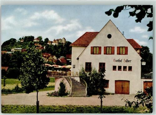 Egloffstein Gasthaus Häfner Emailleschild