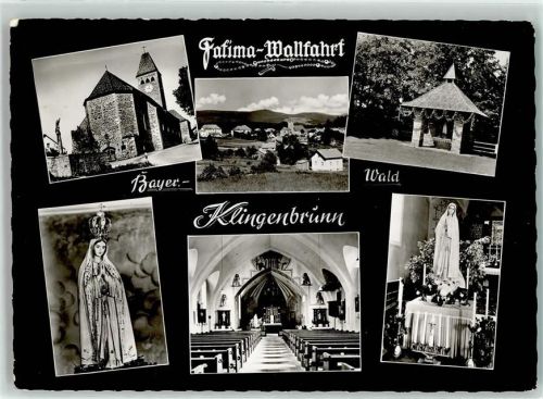 Klingenbrunn Fatima Wallfahrt Kirche Religion