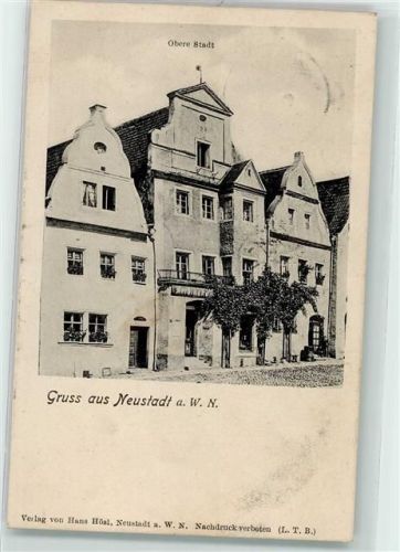 92660 W8482 Neustadt a.d.Waldnaab 1907 Gebrauchsspuren