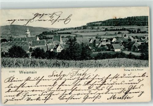 96260 W8628 Weismain 1907