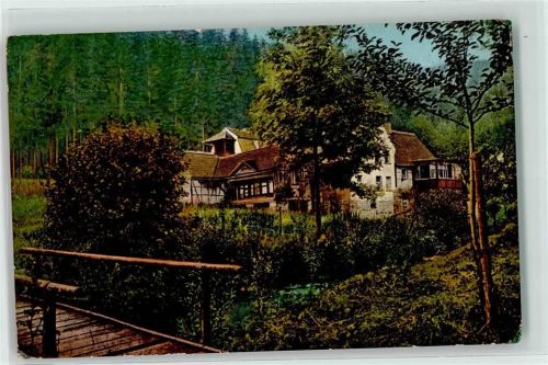 07607 O6520 Eisenberg , Thür 1914 - die Pfarrmühle im Mühltal