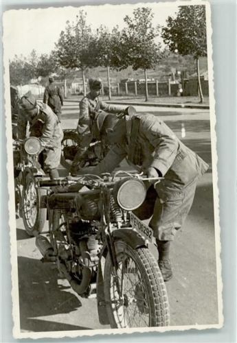 WK II Uniform Motorrad