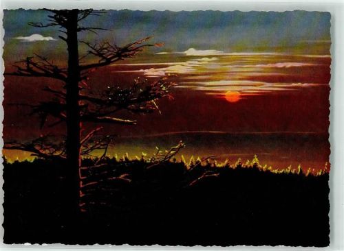 Marktredwitz Sonnenuntergang im Fichtelgebirge Ort lt. Fotograf
