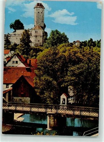 Neuhaus Gasthaus Cafe Bayerischer Hof Turm Brücke