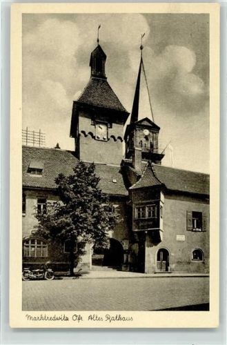 Marktredwitz altes Rathaus Motorrad