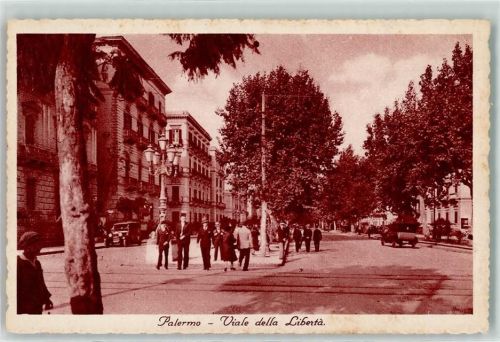 Palermo Viale della Liberta Oldtimer