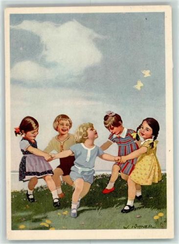 Kinder 1095 sign. W. Iüttner WKII Stempel