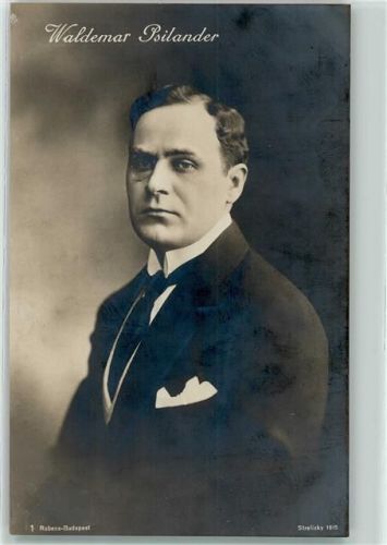 1915 Waldemar Psilander AK
