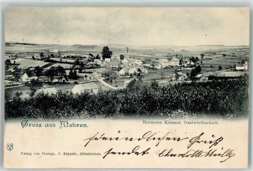57635 W5231 Mehren , Westerw 1902