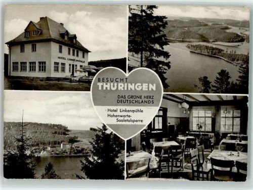 Hohenwarte Hotel Linkenmühle Gastraum Aufnahme Nr.12