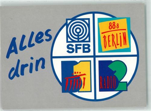 Wilmersdorf Werbung SFB Radio