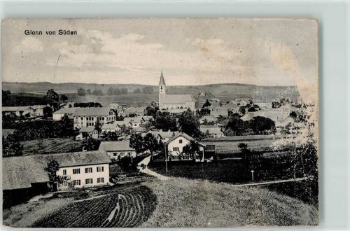 Glonn 1919 Südseite Pfarrkirche