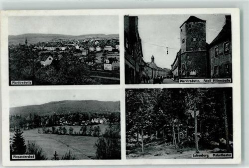 Marktredwitz Alexandersbad Luisenburg Naturtheater Adolf Hitlerstraße WK II