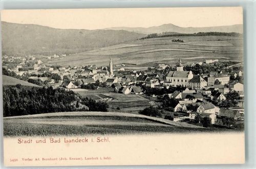 Bad Landeck Ladek-Zdroj - Stadt und Bad Kirche