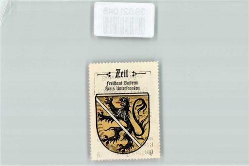 Zeil Wappen Kaffee Hag ca. 1920-1940 Löwe