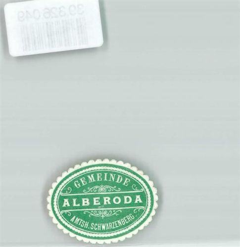 Alberoda Gemeinde Alberoda Amtsh. Schwarzenberg