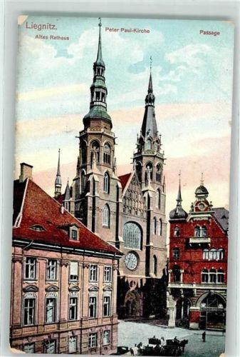 Liegnitz Altes Rathaus Peter Paul Kirche Passage