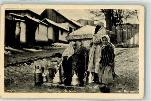 Sarajevo Sarajewo - am Brunnen