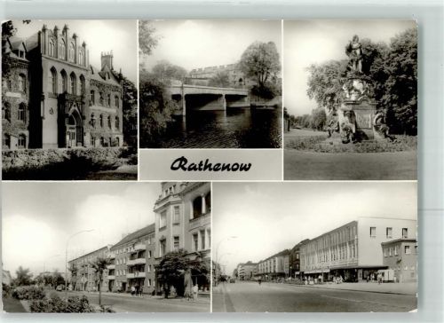 Rathenow Rat des Kreises -Schleusenkanal Leninallee