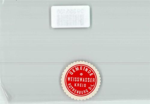 Weißwasser Gemeinde Weisswasser Kreis Rothenburg O.-L.