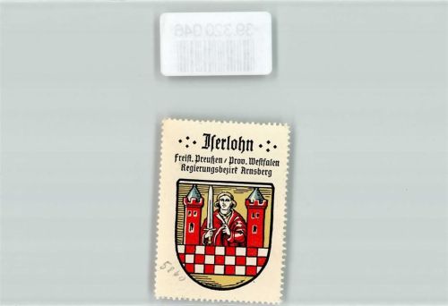 Iserlohn Wappen Kaffee Hag