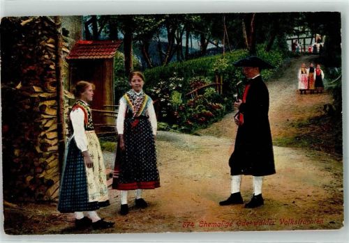 Ehem. Odenwälder Volkstrachten