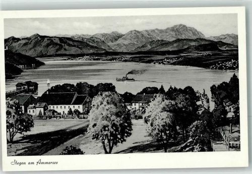 Stegen Bootshaus Schifffahrt Ammersee