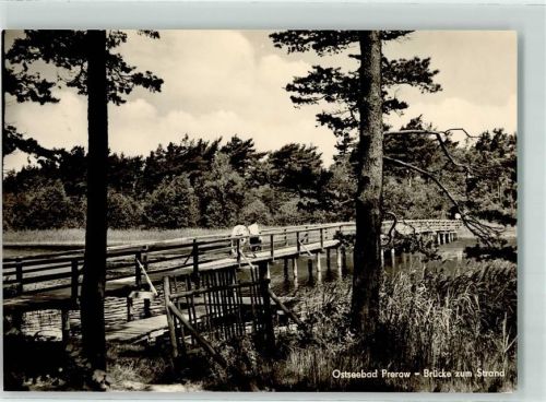Ostseebad Prerow Strand Holzbrücke