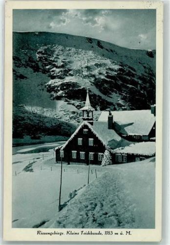 Kleine Teichbaude Riesengebirge 1183 m Winter Schnee