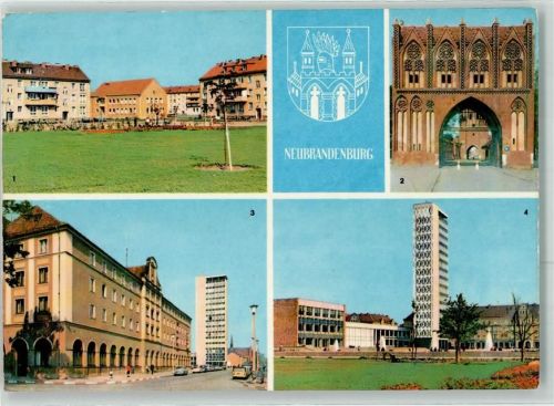 Neubrandenburg Neubauten Südstadt Stargarder Tor Hotel Zu den vier Toren
