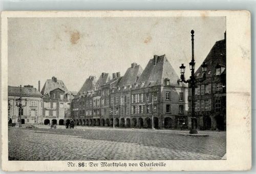 Charleville-Mezieres der Marktplatz