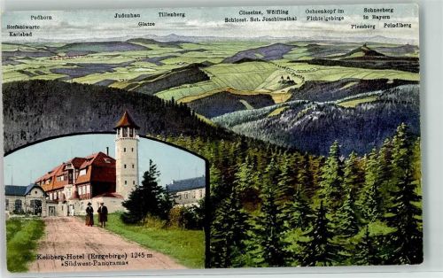 Klinovec Alpenkette Keilberg-Hotel