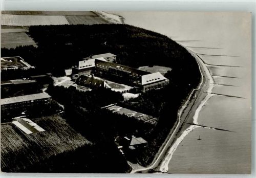 Utersum Fliegeraufnahme Sanatorium der Bundesversicherungsanstalt f. Angestellt