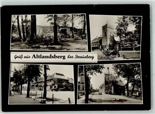Altlandsberg An der Stadtmauer Berliner Tor Poststraße Strausberger Tor