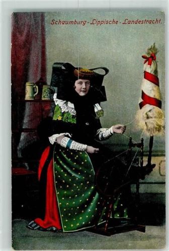 Landestracht Spinnrad Spindel Nr 20938