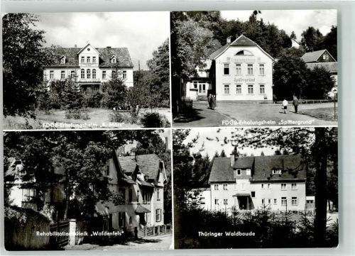 Tambach-Dietharz Erholungsheime 8. März und Spittergrund Klinik Waldenfels