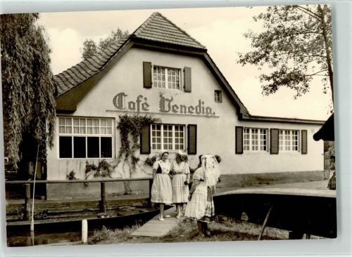 Lehde Cafe Venedig Spreewald-Trachten Ort lt. Recherche