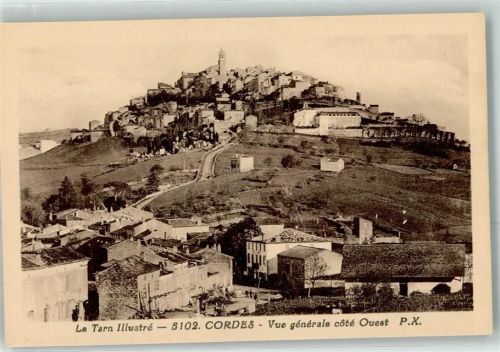 Cordes-sur-Ciel le Tarn Illustre