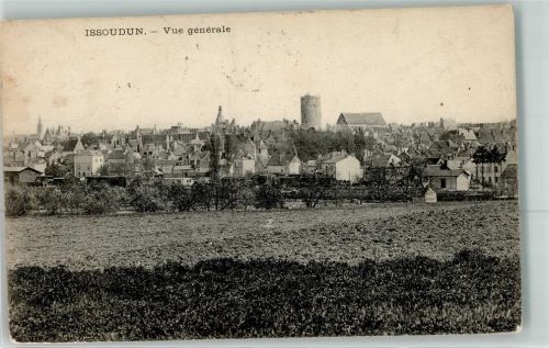 Issoudun 1916 Turm Kirche