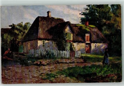 1911 Friesland Tucks Oilette Nr.817 sign.Moritz-Lübben