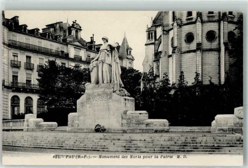Pau Denkmal der Toten für das Vaterland