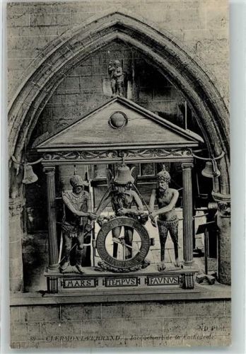 Clermont-Ferrand Figuren Kathedrale