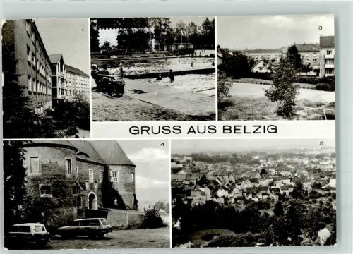 Belzig Kreiskrankenhaus Schwimmbad Schillerstraße Burg Eisenhard Oldtimer