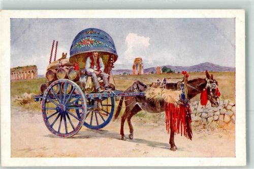 Carro a vino Esel Italien