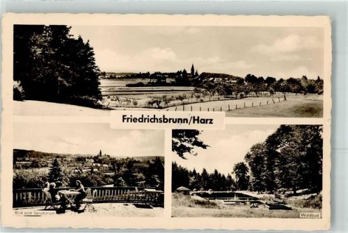 Friedrichsbrunn Schwimmbad Sanatorium - Terrasse