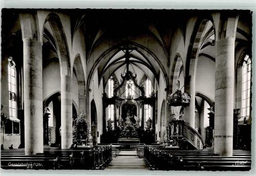 Gerolzhofen Stadtpfarrkirche Altaransicht