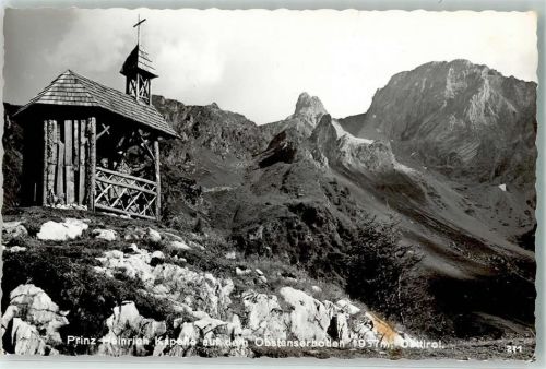 Kartitsch Prinz Heinrich Kapelle auf dem Obstanserboden