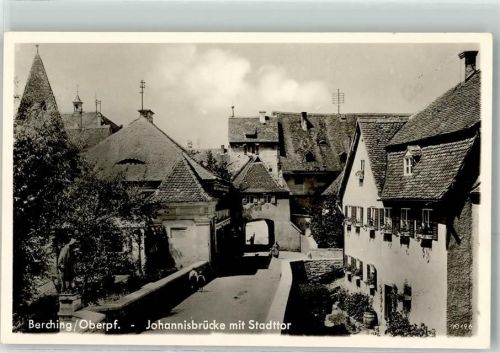 Berching Johannisbrücke Stadttor