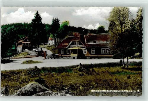 Blasiwald Pension Haus Streck u. Gasthaus Eisenbreche VW Bulli